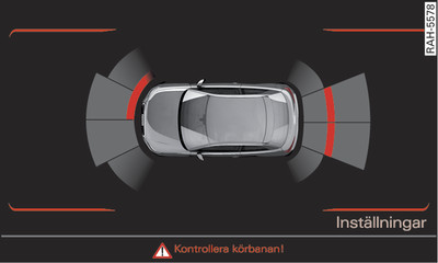 Infotainment: Optisk avståndsvisning